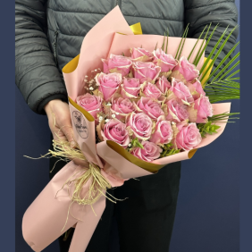  Burdur Çiçek Siparişi Pink Roses Pembe Güller Gül Buketi